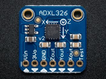 tri-axis analog accelerometer