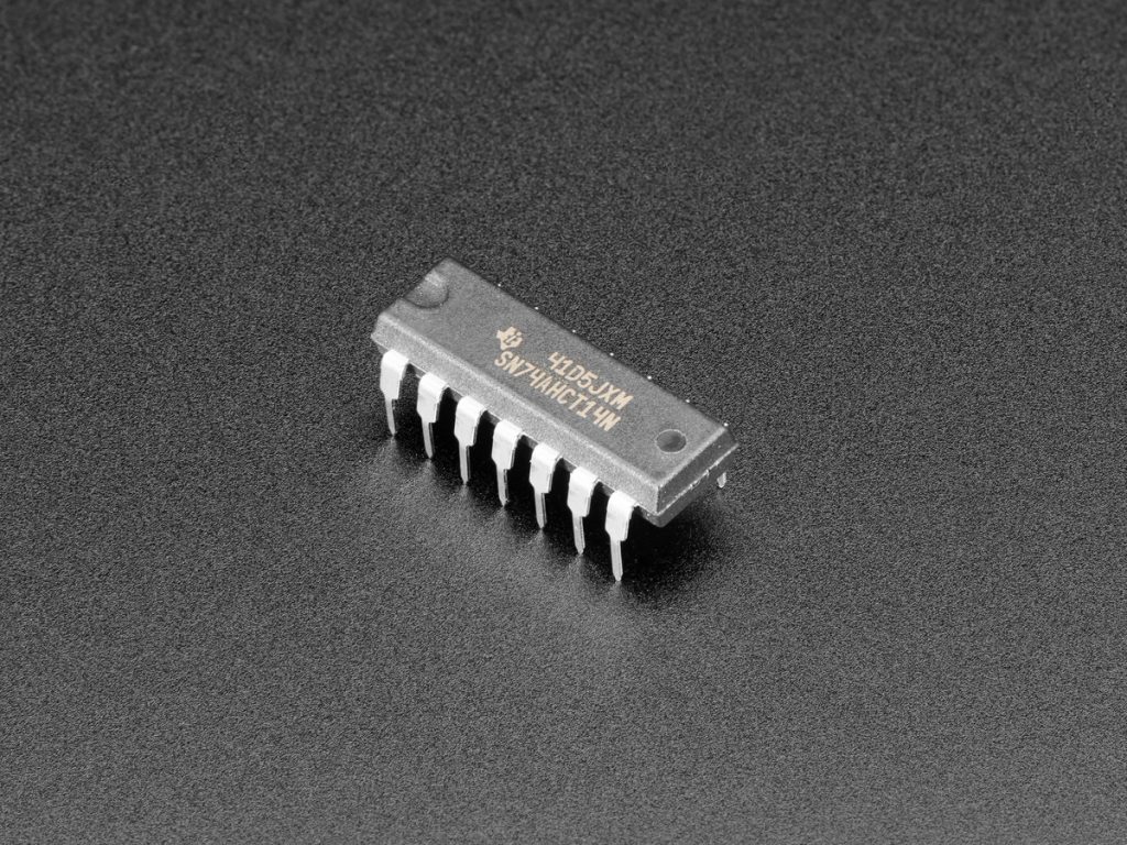 74AHCT14 Hex Inverting Schmitt Trigger Exploring Arduino