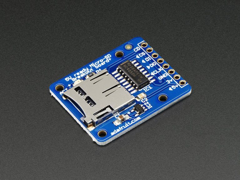 Adafruit MicroSD Breakout | Exploring Arduino