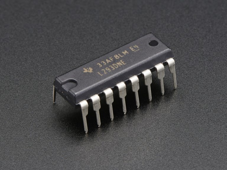 L293D H-Bridge IC | Exploring Arduino
